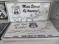 Route 66 - Car Plate Souvenir